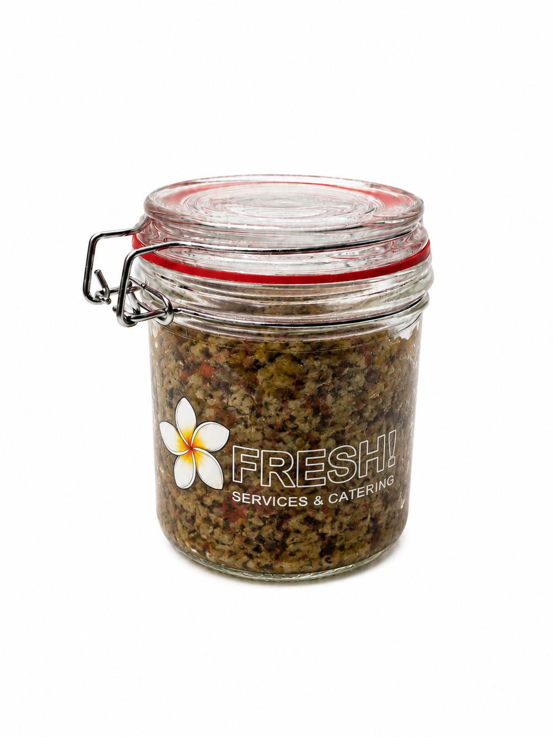 weckpot olijven tapenade 250ml Weckpot verse eigengemaakte olijventapenade 250 ml - Afbeelding 1